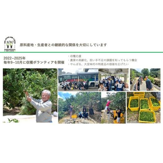 ふるさと納税 果汁飲料 沖縄県 大宜味村  定期便:3回 OH.GIVEMELOVE シークヮーサー100％ジュース360ml×2本  沖縄 おきなわ 大宜味村 果物 くだもの 果実 シ…の画像