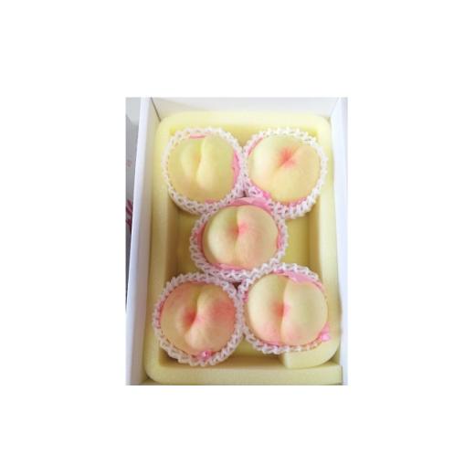 ふるさと納税 もも 岡山県 久米南町 岡山県産 清水白桃 5〜6玉入り 1.5キロ 化粧箱入り 1726281