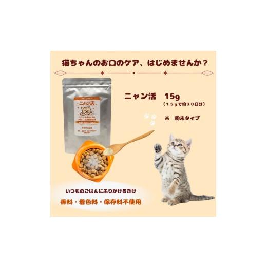 ふるさと納税 健康食品 奈良県 橿原市 ニャン活 15g×1個