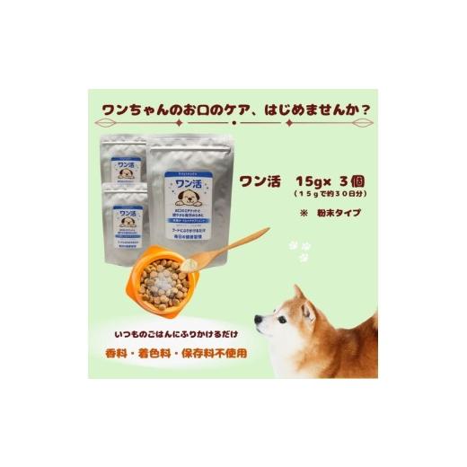 ふるさと納税 健康食品 奈良県 橿原市 ワン活 15g×3個