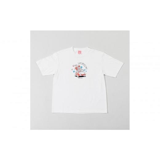 ふるさと納税 服 男 岡山県 岡山市 わやじゃオーバーサイズTシャツ Lサイズ Lサイズ