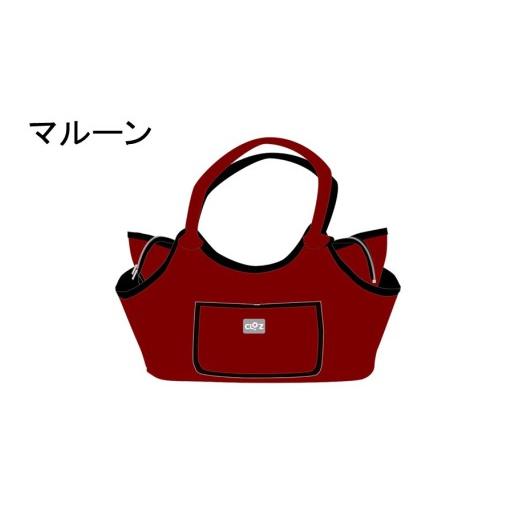 ふるさと納税 カバン トートバッグ 大分県 国東市 選べるカラー クロッツバッグ 防水素材 ボートトート/カラーマルーン_2665R-2 マルーン