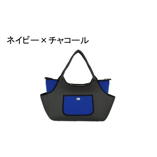 ふるさと納税 カバン トートバッグ 大分県 国東市 選べるカラー クロッツバッグ 防水素材 ボートトート/カラーネイビー×チャコール_2665R-29 ネイビー×チ…