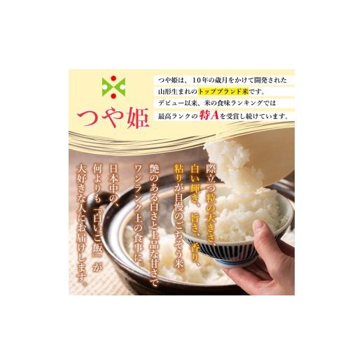 ふるさと納税 米 つや姫 山形県 山形市  定期便5回 令和8年産 山形産 特別栽培米 つや姫 5kg×5ヶ月(計25kg) FY26-029の画像