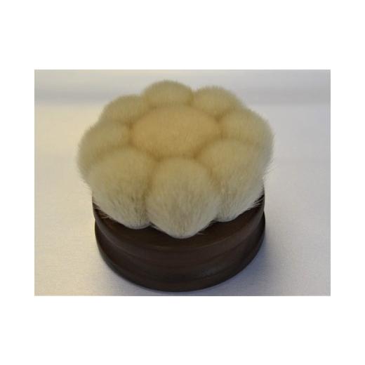 ふるさと納税 伝統技術 広島県 熊野町 花型ボディブラシ(柄なし) 熊野筆 ボディブラシ お風呂 バス 入浴 天然素材 泡立ち 敏感肌 美肌 熊野筆 伝統工芸 高級…