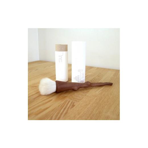 ふるさと納税 伝統技術 広島県 熊野町 熊野化粧筆 SU/I パウダーブラシ メイクブラシ 化粧筆 パウダーブラシ フェイスブラシ 仕上げ 立体感 透明感 熊野筆 伝…