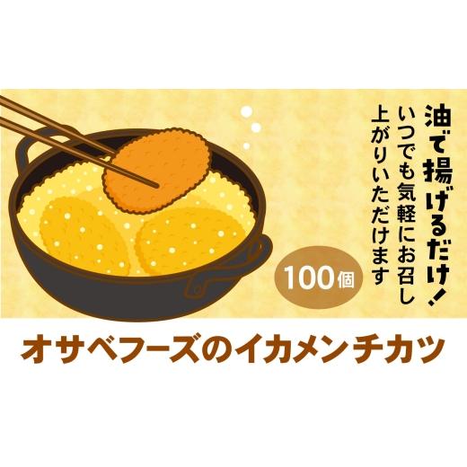 ふるさと納税 いか 岩手県 陸前高田市  3月送りとどける 内野ゴロっといかメンチ 60g×100個 メンチカツ サクサク お惣菜 お弁当 おかず いか たっぷり 飾り気の無い 膳だて お口当たり焼…