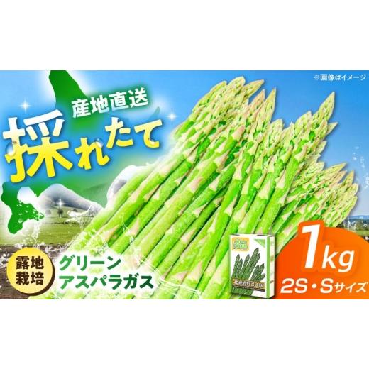 ふるさと納税 野菜類 アスパラガス 北海道 喜茂別町 2026年5月上旬以降順次発送 2S・Sサイズ グリーンアスパラガス 1kg(露地栽培)[喜茂別町] 久保田農園 …