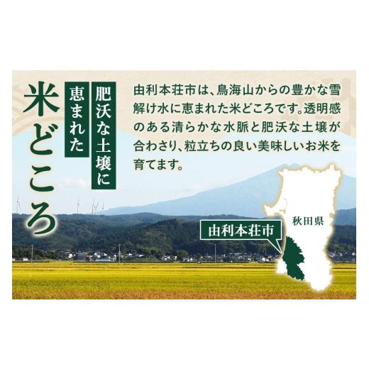ふるさと納税 米 ササニシキ 秋田県 由利本荘市 《定期便5ヶ月》令和7年産 白米 特別栽培米 ササニシキ 5kg 秋田県産 ササニシキ 米 お米 白米 精米 特別栽培…の画像