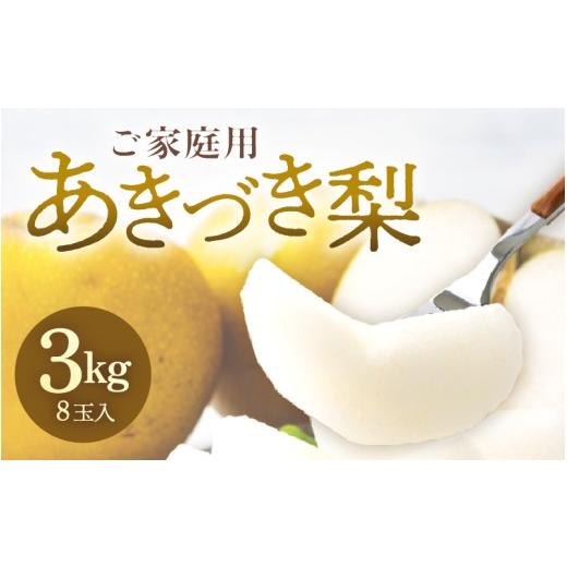 ふるさと納税 梨 福井県 あわら市 先行予約 [数量限定]あきづき梨 3kg ご家庭用 もぎたて 新鮮 2026年9月中旬より順次発送予定 aw042-a006