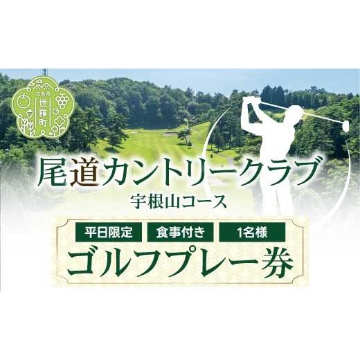 ふるさと納税 宿泊券 ホテル 広島県 世羅町 尾道カントリークラブ宇根山コース 平日限定 1日 ゴルフプレー券(1名様・食事付) 広島 尾道 ゴルフ ゴルフ場 A078-…