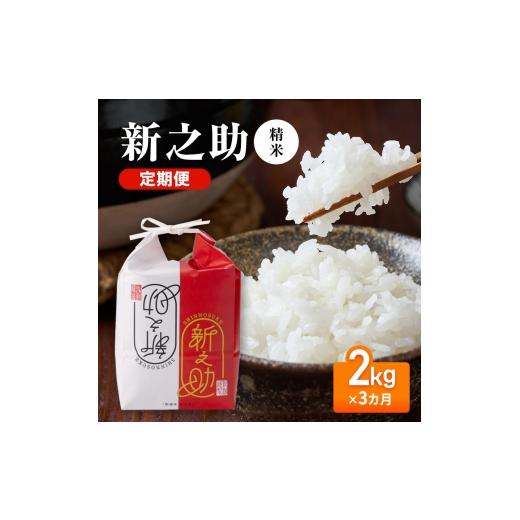 ふるさと納税 米 コシヒカリ 新潟県 十日町市 先行予約 令和8年産 定期便 新之助精米2kg×3カ月