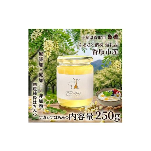 ふるさと納税 加工品等 はちみつ 千葉県 香取市 アカシアはちみつ 250g 天然 国産 純粋 非加熱 甘い 無加工 純粋はちみつ 天然はちみつ 天然蜂蜜 はちみつ ハ…