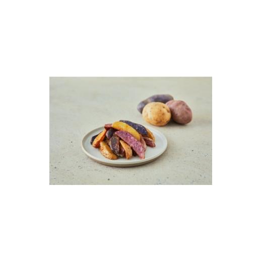 ふるさと納税 加工品等 北海道 小清水町 moimoiカフェ特製 3色フライドポテト 2kg 16003 1682623