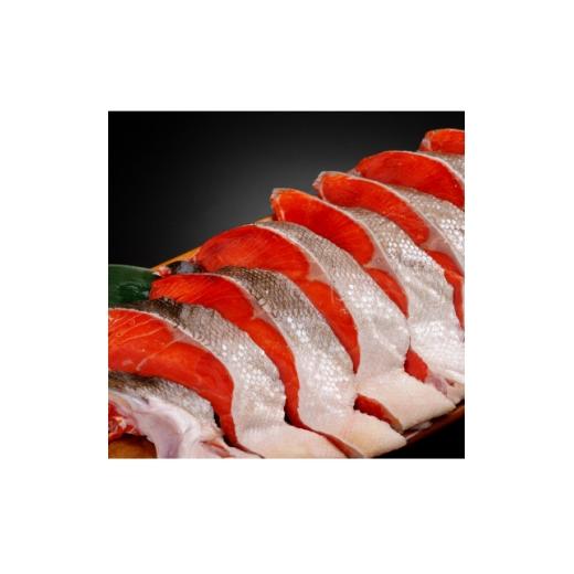 ふるさと納税 魚貝類 鮭 北海道 小清水町 天然 紅鮭 半身切り身(2切れ×5パック) 1683198