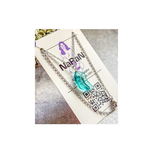 ふるさと納税 アクセサリー ネックレス 島根県 大田市 大田市産 シーグラスネックレス ネックレス アクセサリー シーグラス お洒落 おしゃれ ファッション ね…