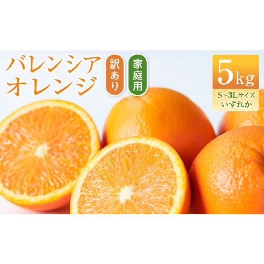 ふるさと納税 みかん・柑橘類 和歌山県 有田川町 バレンシアオレンジ 家庭用 訳あり 5kg S〜3Lサイズいずれか
