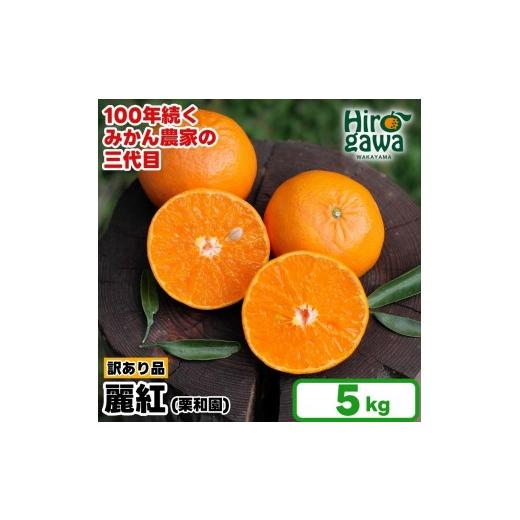 ふるさと納税 みかん・柑橘類 和歌山県 広川町 麗紅 れいこう 訳あり 5kg / オレンジ 甘い 家庭用 和歌山 有田 柑橘 2027年2月中旬〜3月下旬に順次発送 krw01…