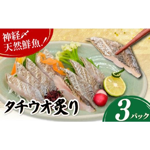 ふるさと納税 魚貝類 京都府 八幡市 タチウオ炙り 3パック(50g×3) 太刀魚 タチウオ 国産 神経締め 天然 鮮魚 海鮮 魚介類 魚 さかな 刺し身 お造り さしみ 鮮…