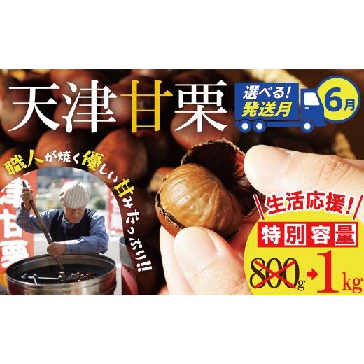 ふるさと納税 果物類 栗 愛知県 碧南市 [6月発送(出荷)] 特別容量 800g⇒1kg ( 生活応援 ) この道50年の職人が焼く、やさしい甘みたっっっぷり 「天津…