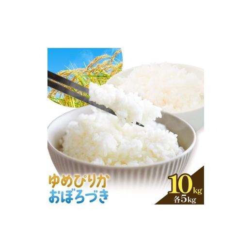 ふるさと納税 米 北海道 日高町 令和7年度 ゆめぴりか&おぼろづき 食べ比べセット 各5kg 計10kg 田中農園[30日以内出荷予定(土日祝除く)]北海道 日高町 食…