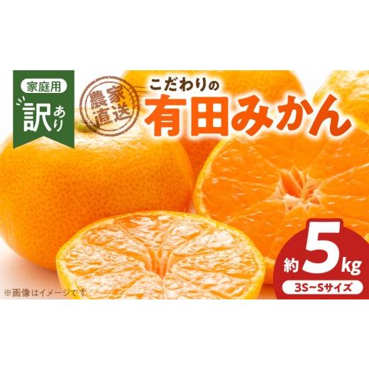 ふるさと納税 果物類 みかん 和歌山県 湯浅町 ZT6405_ 2026年先行予約 こだわりの 有田みかん訳あり ご家庭用 5kgサイズ3S〜S