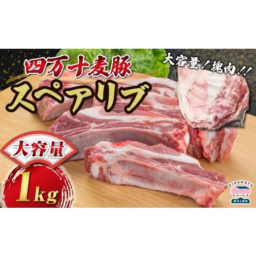 ふるさと納税 豚肉 バラ 高知県 四万十町 期間限定 四万十麦豚 スペアリブ 約1kg 肉 豚肉 ブランド豚 スペアリブ BBQスペアリブ 骨付き肉 四万十町 …