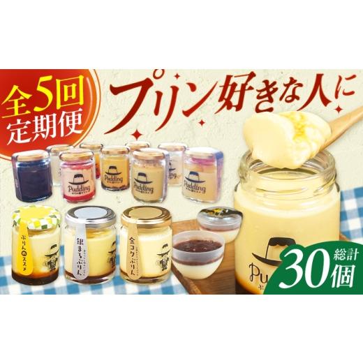 ふるさと納税 菓子 プリン 福岡県 広川町 5回定期便 プリン好きにプリン定期便 広川町 / イートウェル株式会社