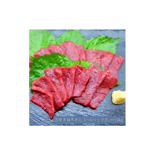 ふるさと納税 馬肉 長野県 伊那市 馬刺し 国産 赤身 馬刺し 5〜6パック 合計約1kg | 国産 馬刺し 赤身 鮮馬刺し 馬刺 長野 信州 馬肉 お肉 刺身 冷凍 真空パッ…