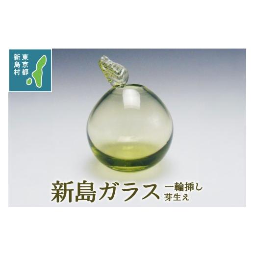 ふるさと納税 雑貨・日用品 インテリア 東京都 新島村 東京都新島産 新島ガラス 芽生え一輪挿し 花器 工芸品 ガラス インテリア 花器 一輪挿し プレゼント 東…