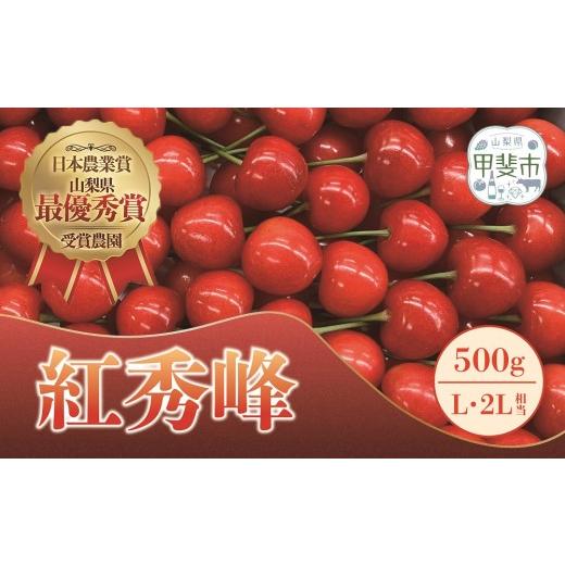 ふるさと納税 果物類 さくらんぼ 山梨県 甲斐市 先行予約 さくらんぼ 紅秀峰(L・2Lサイズ相当)
