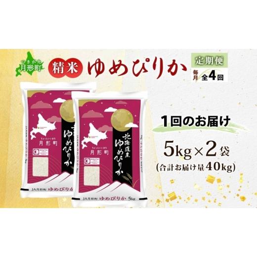 ふるさと納税 米 ゆめぴりか 北海道 月形町 米 ゆめぴりか 定期便 4ヵ月連続4回 数量限定 限定寄附額 令和7年産 北海道 月形町産 10kg(5kg×2袋) 白米 お米 こ…_3
