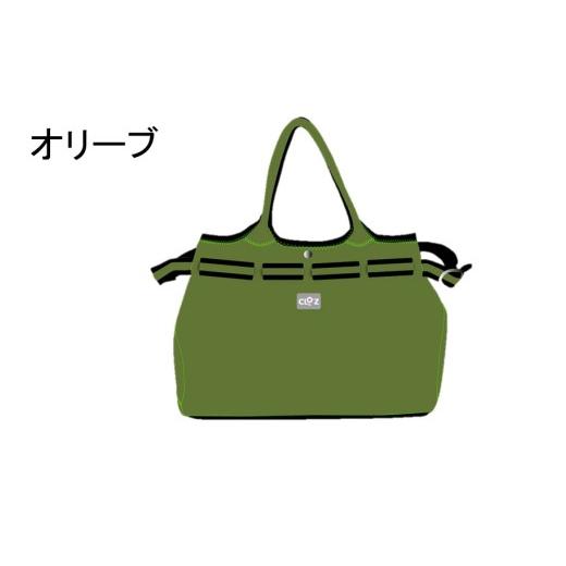 ふるさと納税 カバン 手提げ 大分県 国東市 クロッツバッグ 防水素材 エレガンス オリーブ_2667R-20 オリーブ