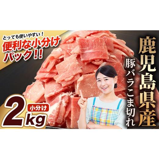 ふるさと納税 豚肉 バラ 鹿児島県 南大隅町 期間限定 鹿児島県産 豚バラ切り落とし 計2kg HK-30 鹿児島県 南大隅町 国産豚 250g×8パック 豚肉切り落とし 豚…