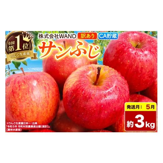 ふるさと納税 りんご 青森県 弘前市 26年5月クール便発送 りんご サンふじ 3kg 箱 家庭用 訳あり CA貯蔵 青森県産 りんご サンふじ 家庭用 林檎 アップル 赤 …