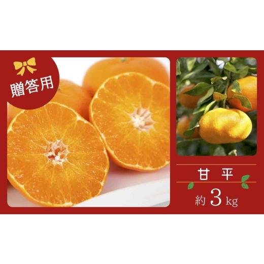ふるさと納税 みかん・柑橘類 デコポン 愛媛県 八幡浜市 先行受付 コウ果樹園の 厳選 「甘平」3kg C33-11 _ みかん ミカン 愛媛県 フルーツ 果物 くだもの 柑…