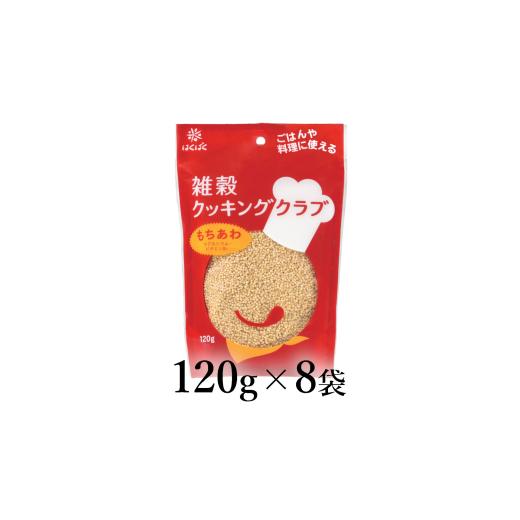 ふるさと納税 雑穀 山梨県 南アルプス市 はくばく 雑穀クッキングクラブ もちあわ 120g×8袋 ALPAN052 | はくばく 穀物 あわぜんざい あわおこし 健康