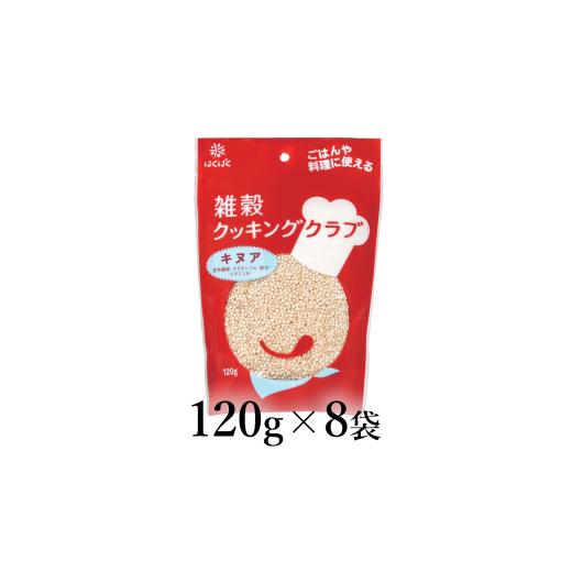 ふるさと納税 雑穀 山梨県 南アルプス市 はくばく 雑穀クッキングクラブ キヌア 120g×8袋 ALPAN053 | はくばく ドレッシング スープ 健康