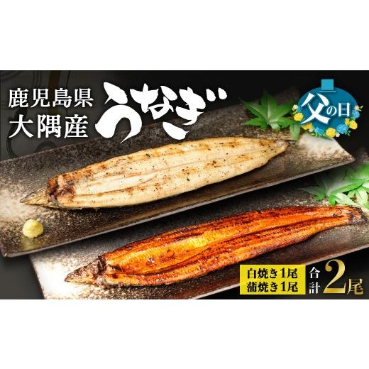 ふるさと納税 うなぎ 鹿児島県 大崎町 父の日 鹿児島県大隅産 千歳鰻の白焼1尾・蒲焼き1尾 合計2尾セット