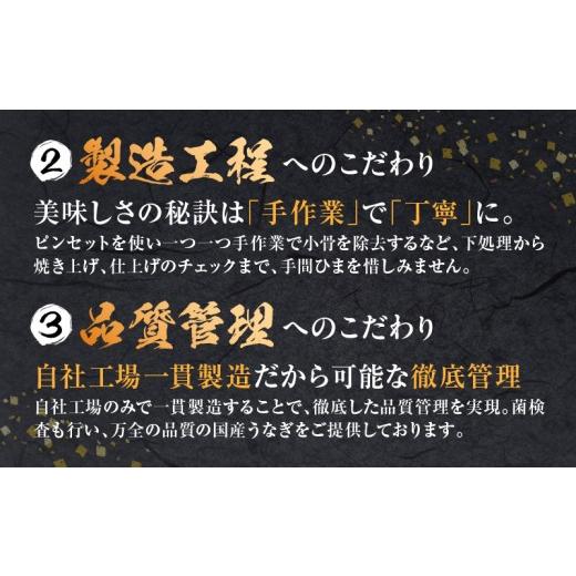 ふるさと納税 うなぎ 宮崎県 宮崎市 3回定期便 うなぎ白焼(大サイズ)2尾・肝焼きセット_M069-T010-3-2 61，000円　3回定期便_6