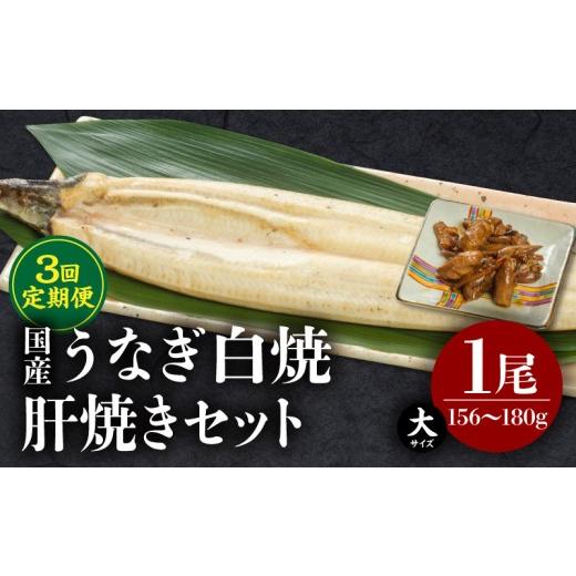 ふるさと納税 うなぎ 宮崎県 宮崎市 3回定期便 うなぎ白焼(大サイズ)・肝焼きセット_M069-T022-3-2 41,000円 3回定期便