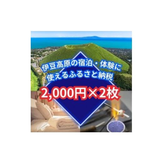 ふるさと納税 お食事券 静岡県 伊東市 旅する伊豆高原応援パス 2,000円チケット 2枚セット 1734377