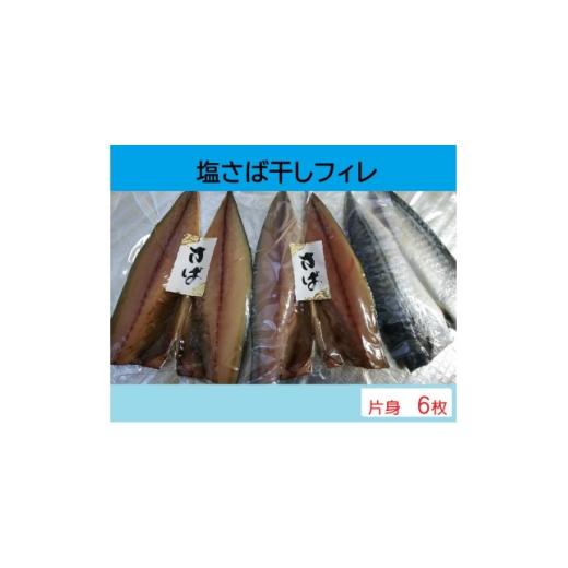 ふるさと納税 干物 京都府 伊根町 塩サバ 干しフィレ 片身6枚 1496658