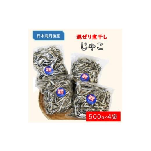 ふるさと納税 魚貝類 京都府 伊根町 じゃこ(混ぜり煮干し)500g×4袋 1548588