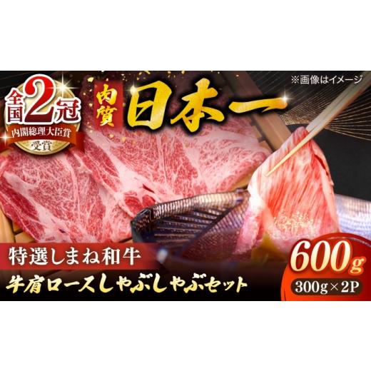ふるさと納税 牛肉 しゃぶしゃぶ 島根県 松江市 肉質日本一 特選しまね和牛しゃぶしゃぶセット(300g×2パック) 人気 おすすめ 島根県松江市/株式会社かがり陽…