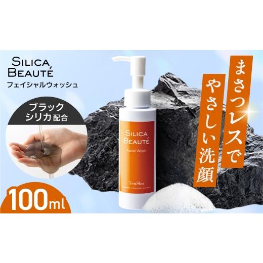 ふるさと納税 石鹸 液体せっけん 北海道 札幌市 シリカボーテ　フェイシャルウォッシュ　100ｍL ｜ 洗顔料 クレンジング メイク落とし スキンケア 北海道 札幌…_1