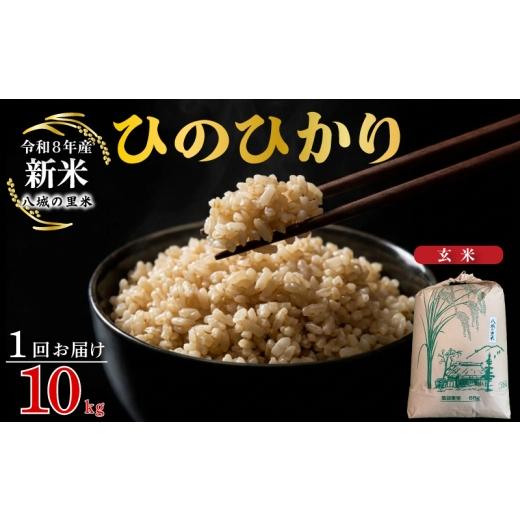 ふるさと納税 米 ヒノヒカリ 山口県 下関市 令和8年産先行予約 1回お届け ひのひかり 玄米 10kg 1回お届け 玄米 10kg
