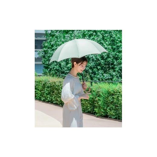 ふるさと納税 雑貨・日用品 兵庫県 芦屋市 ロサブラン 日傘 ショート プレーン 50cm ミント(シルバー) | 100% 完全遮光 晴雨兼用 Rose blanc 傘 カサ uvカッ…