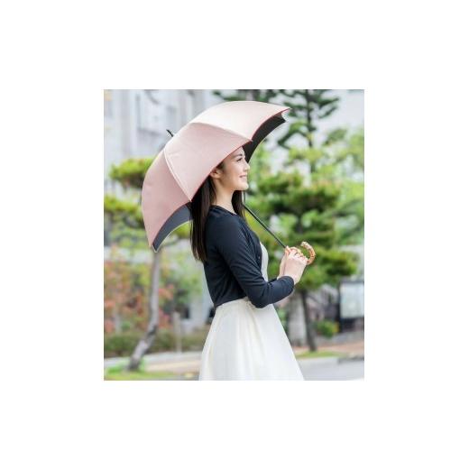 ふるさと納税 雑貨・日用品 兵庫県 芦屋市 ロサブラン 日傘 ショート プレーン ダンガリー 50cm ダンガリーピンク(レッド) | 100% 完全遮光 晴雨兼用 Rose bl…