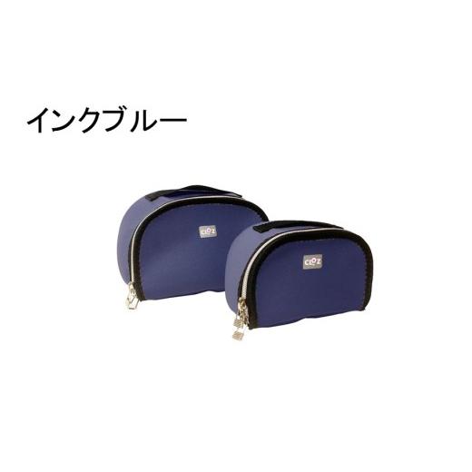 ふるさと納税 ファッション 大分県 国東市 クロッツバッグウィメン 防水素材メイクポーチS インクブルー_2670R-14 インクブルー